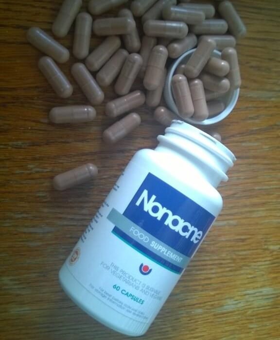 Nonacne, Complément alimentaire contre l'acné